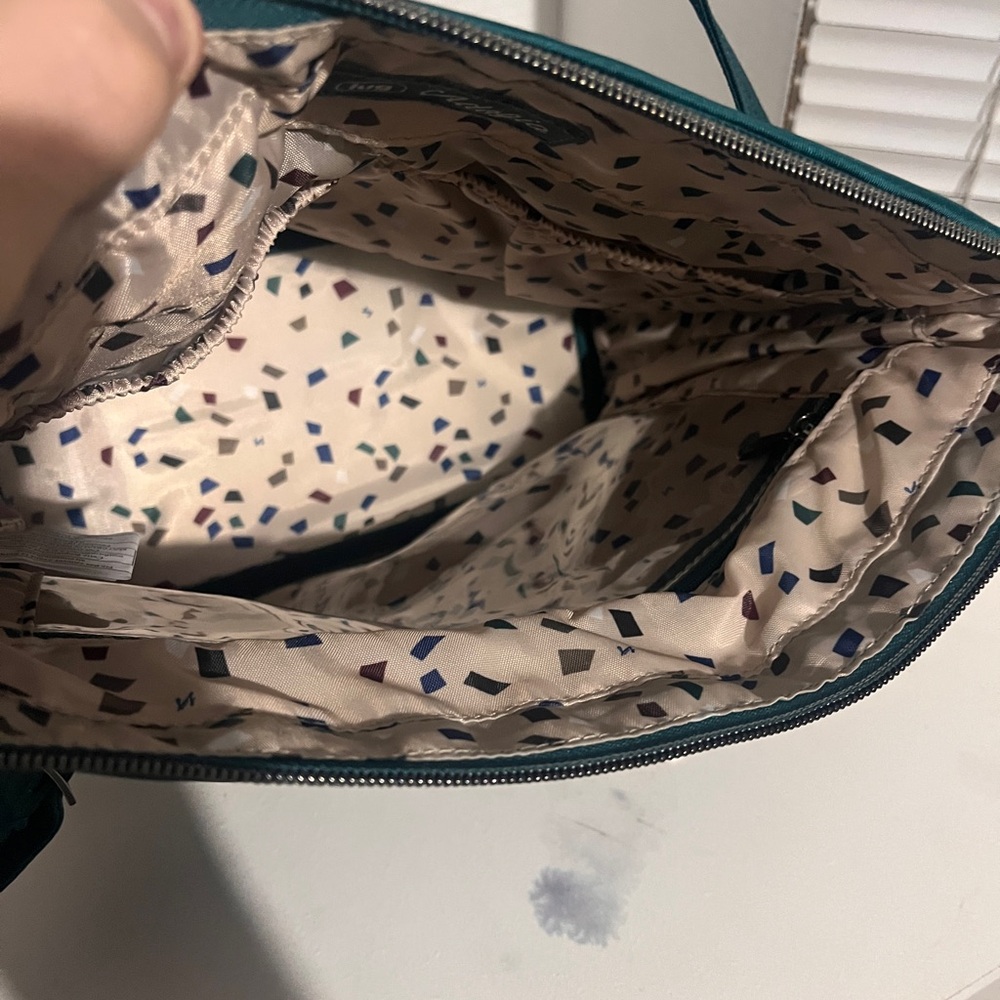 Lug Bag - Elegant Teal Adagio Shoulder Bag - Picture 7 of 9